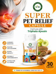 SMG Ayurveda Super PET RELIEF Capsules 500mg - Image 2