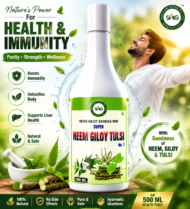 SMG Ayurveda Super NEEM GILOY TULSI 500ml - Image 4